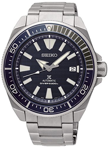 Seiko SRPB49 Samurai Blue Waffle