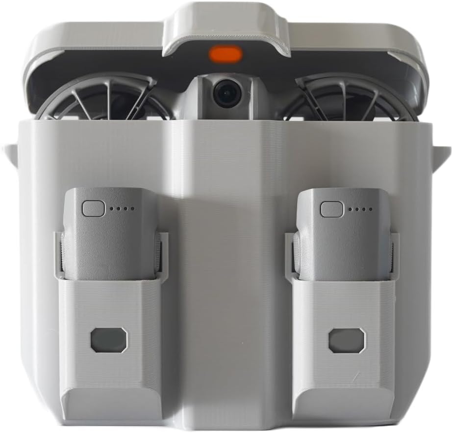 3D Printed Storage Case Box For DJI Neo 2 Protective Case Anti-pressure Shuttle Protection Sturdy and not Easily Damaged Accessories with 2 Battery Compartments