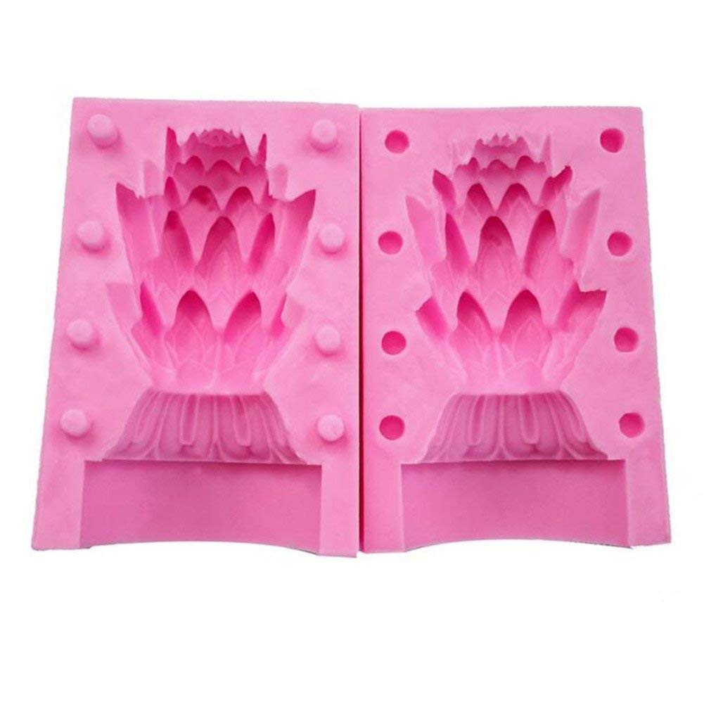 Stampo Silicone 3D Fiore Di Loto - Per Saponi, Candele E Cioccolato