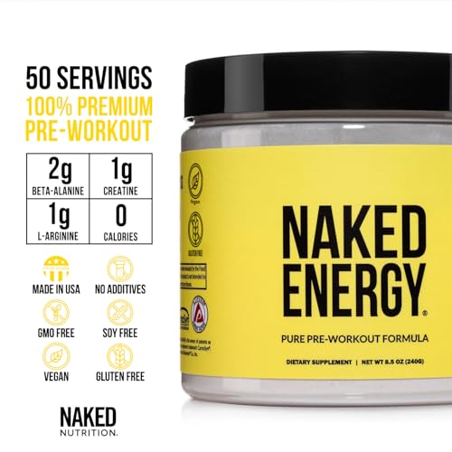 Naked Nutrition ENERGY01 Naked Energy - Pure Pre Workout Powder thumb #1