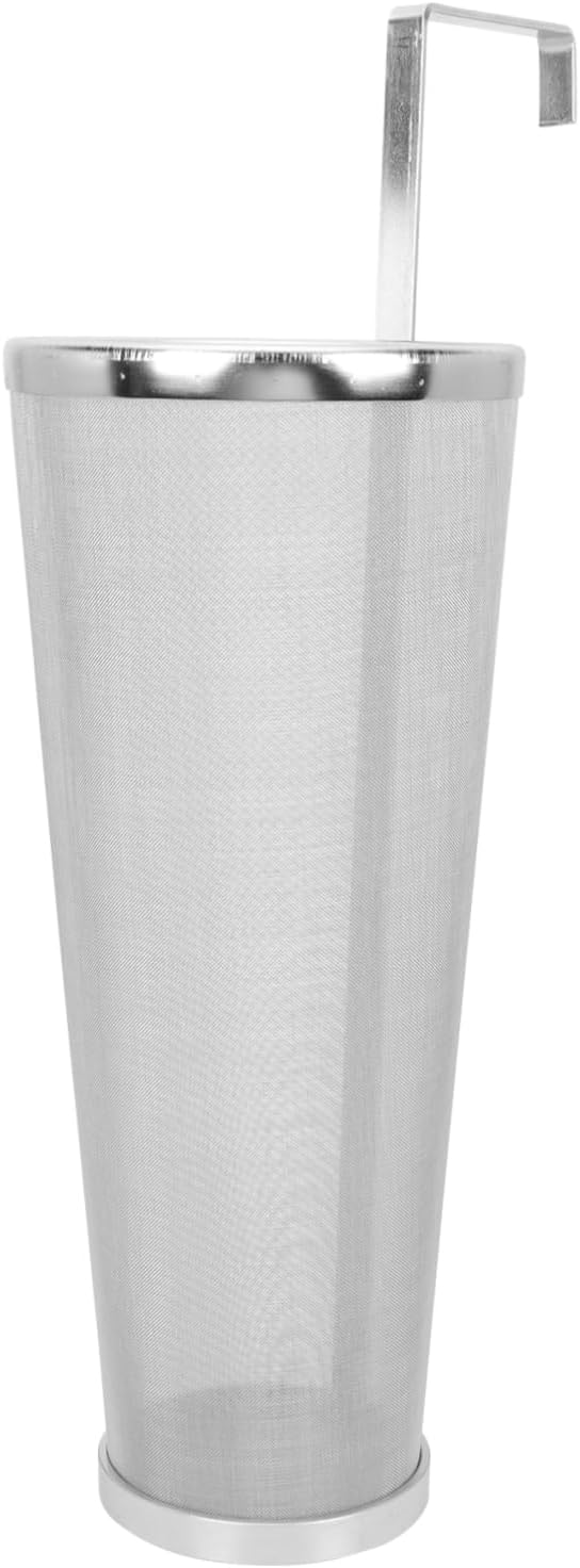 Stainless Steel Brewing Filter Cartridge Hop Strainer for Beer Wine Making Easy to Clean Stable Design for Home Brewing