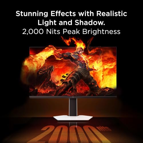 Image of TCL 27 inch C2A Pro Series QD-Mini LED 4K UHD HDR Gaming Monitor (27C2A Pro, 2026 Model) Halo Control System, Dual Mode, LD2304 Precise Dimming Series, HDR2000 Brightness, 1ms, AMD FreeSync Premium