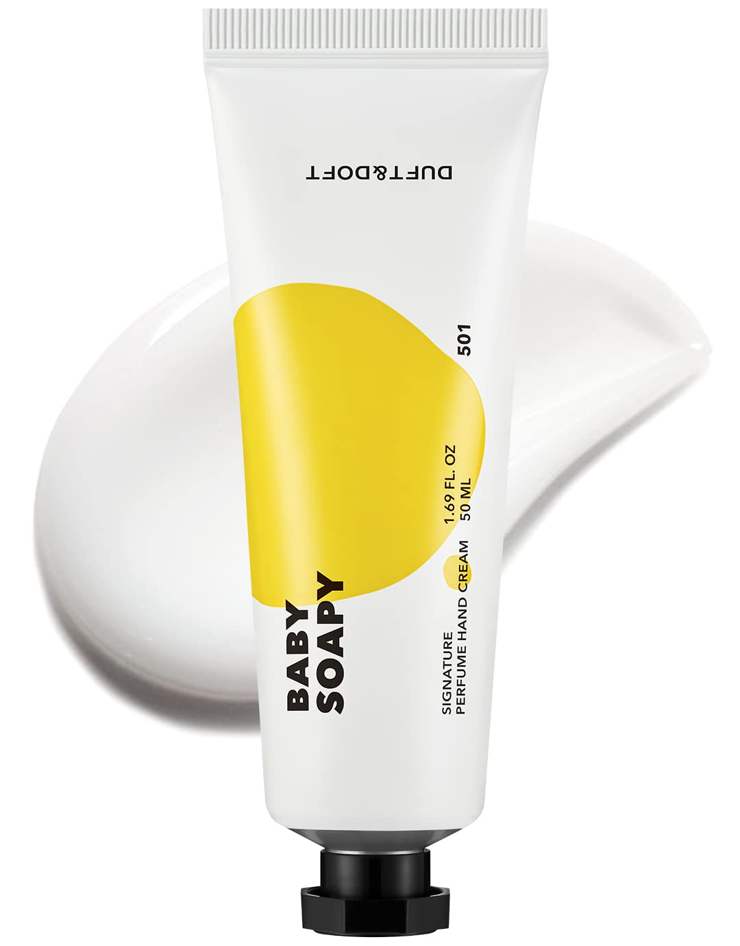 Duft & Doft Baby Soapy Hand Cream (50g) - Perfumer-Crafted Milky-Powdery Scent, Fast-Absorbing, Dermatologist-Tested for Dry/Sensitive Hands-image-15