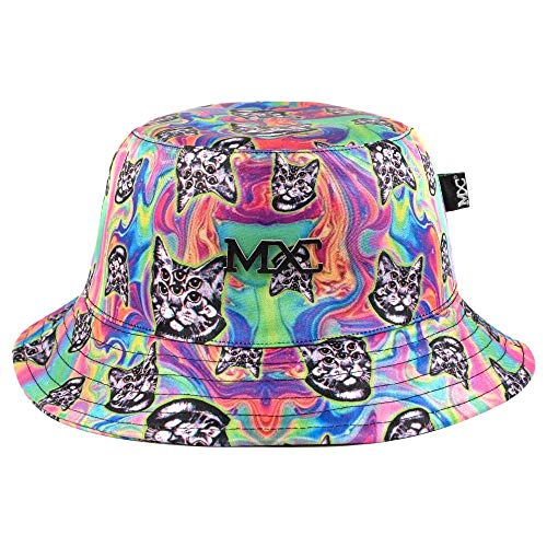 Chapéu Bucket Hat MXC BRASIL Original Psicodélico Rave Style Tamanho:Único;Cor:Colorido