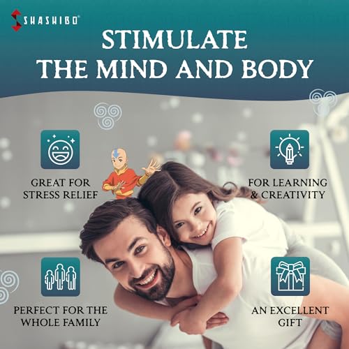 Image of Shashibo Avatar The Last Airbender Magnetic Puzzle Cube, Sensory Fidget Toy
