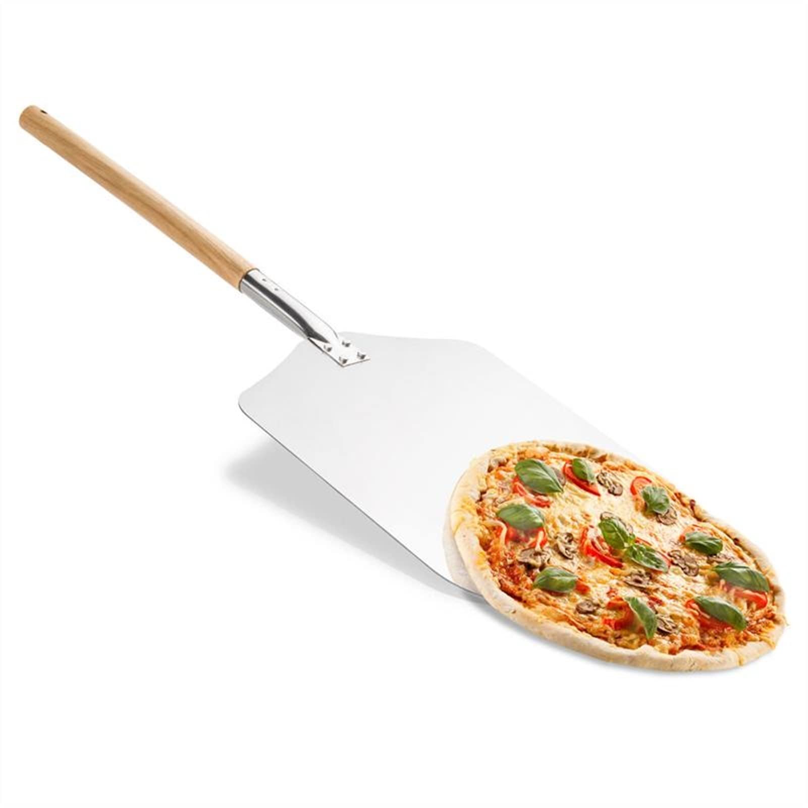 Pelle à Pizza avec Manche en Bois Pelle à gâteau Coupe-Fromage Épluchures Outil de Levage Pelle à Pizza Cuisson Outils de pâtisserie (Couleur : G) (E)