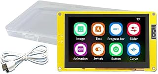 ESP32 For LVGL WIFI Bluetoothcompatible Development Board 4.3" Display Screen 4.3inch Touch-LCD TFT Modules 8M PSRAM Standard 4.3inch TFT Screen Support Automatic Download Resistance/Type