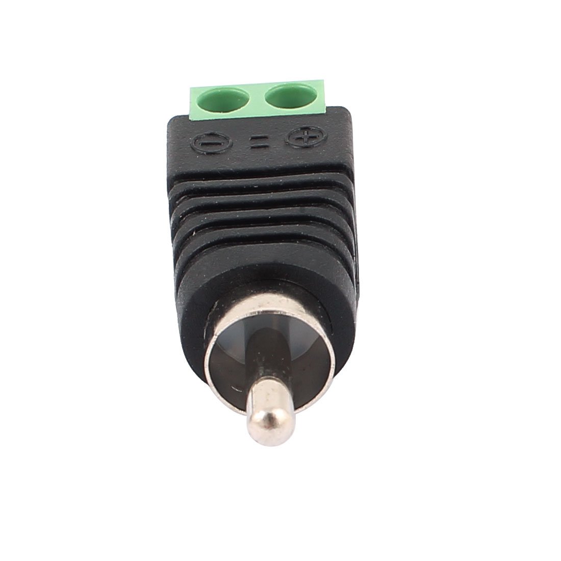 Aexit 50 szt.Złącze śrubowe koncentryczne Cat5 Cat6 do złącza męskiego Jack Audio Video RCA(50 Pièces Bornier À Vis Coaxial Cat5 Cat6 pour Audio Vidéo RCA mâle Connecteur Jack