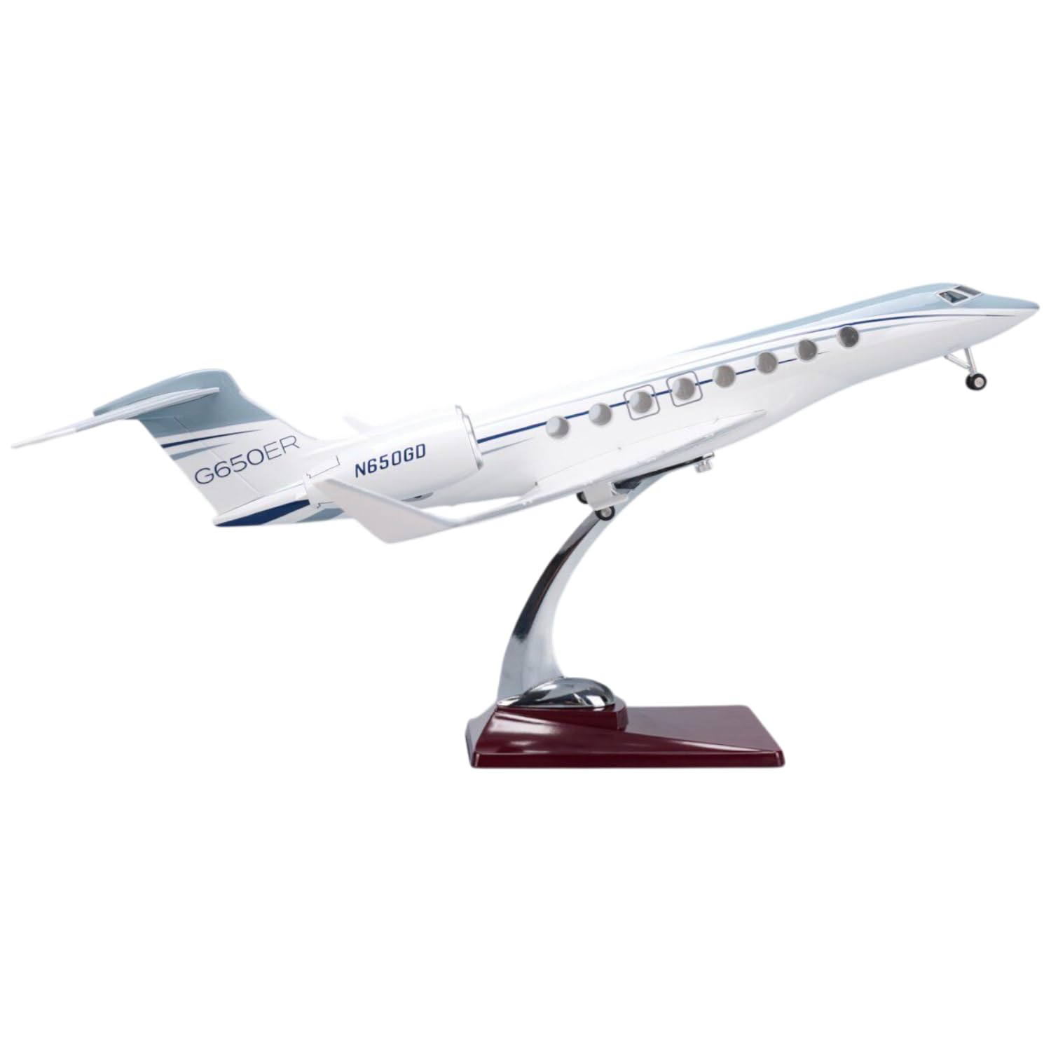 Extra Large Gulfstream G650ER Resin & ABS Aircraft Model Plane Gift - 1/72