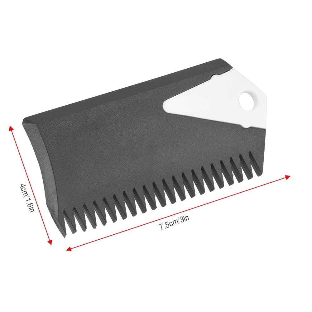 Agatige Peine de Cera para Tablas de Surf, removedores de Cera de Surf de 2 Piezas para Mantenimiento de Surf de Tablas de Surf Skimboard Longboard Surf