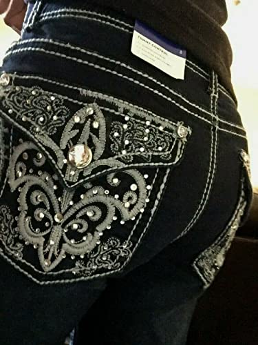 APT.9 / Diamante Juniors Women's Capri Denim Jeans Skinny Ripped Distressed Stretch Pants3