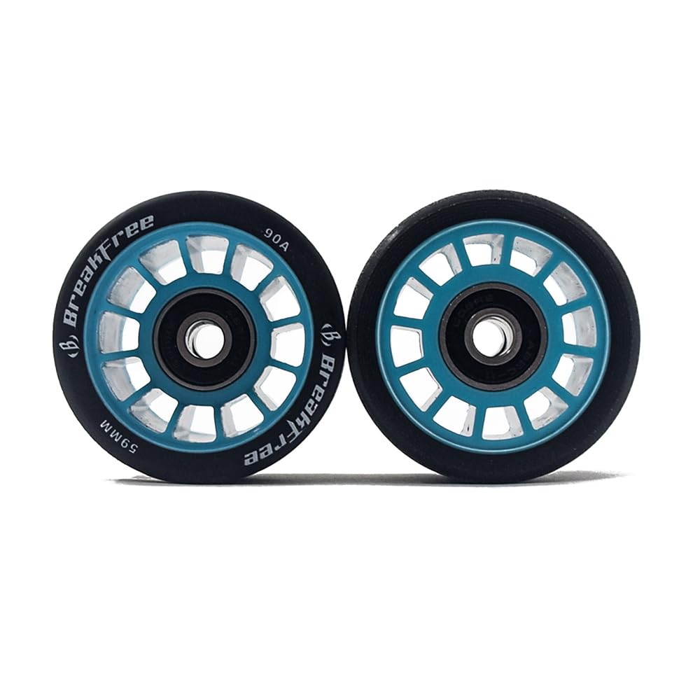 Atom Poison Hybrid Roller Skate Wheels (Green)