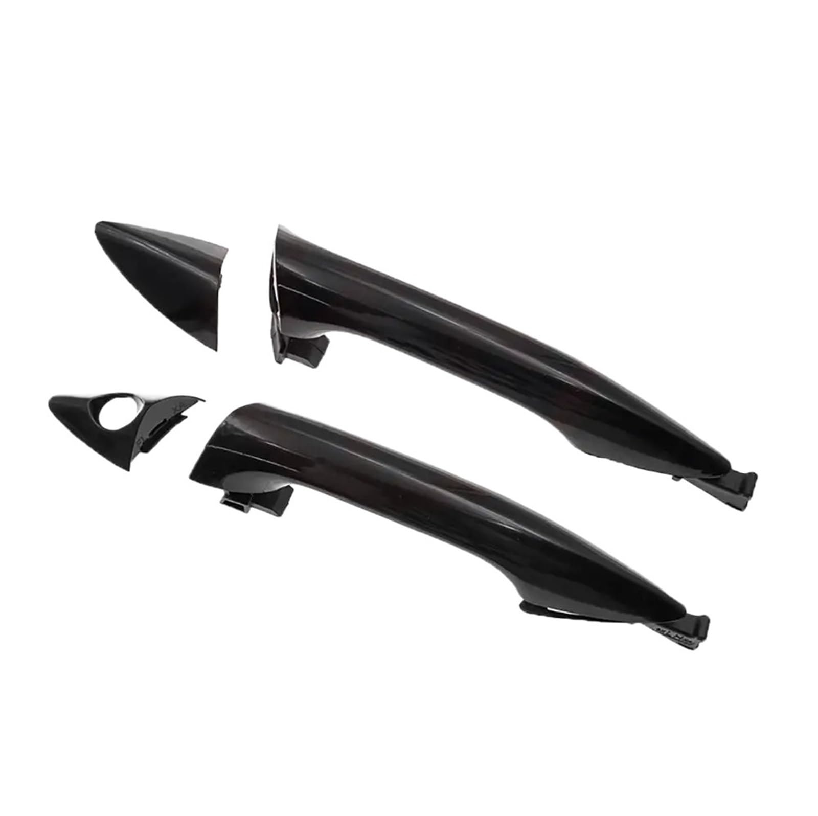 DUHNXUJ Car Door Handle for Hyundai for Elantra 2011-2016 Outer Outside Exterior Door Handle 826513X000 826613X000(Front Pair)