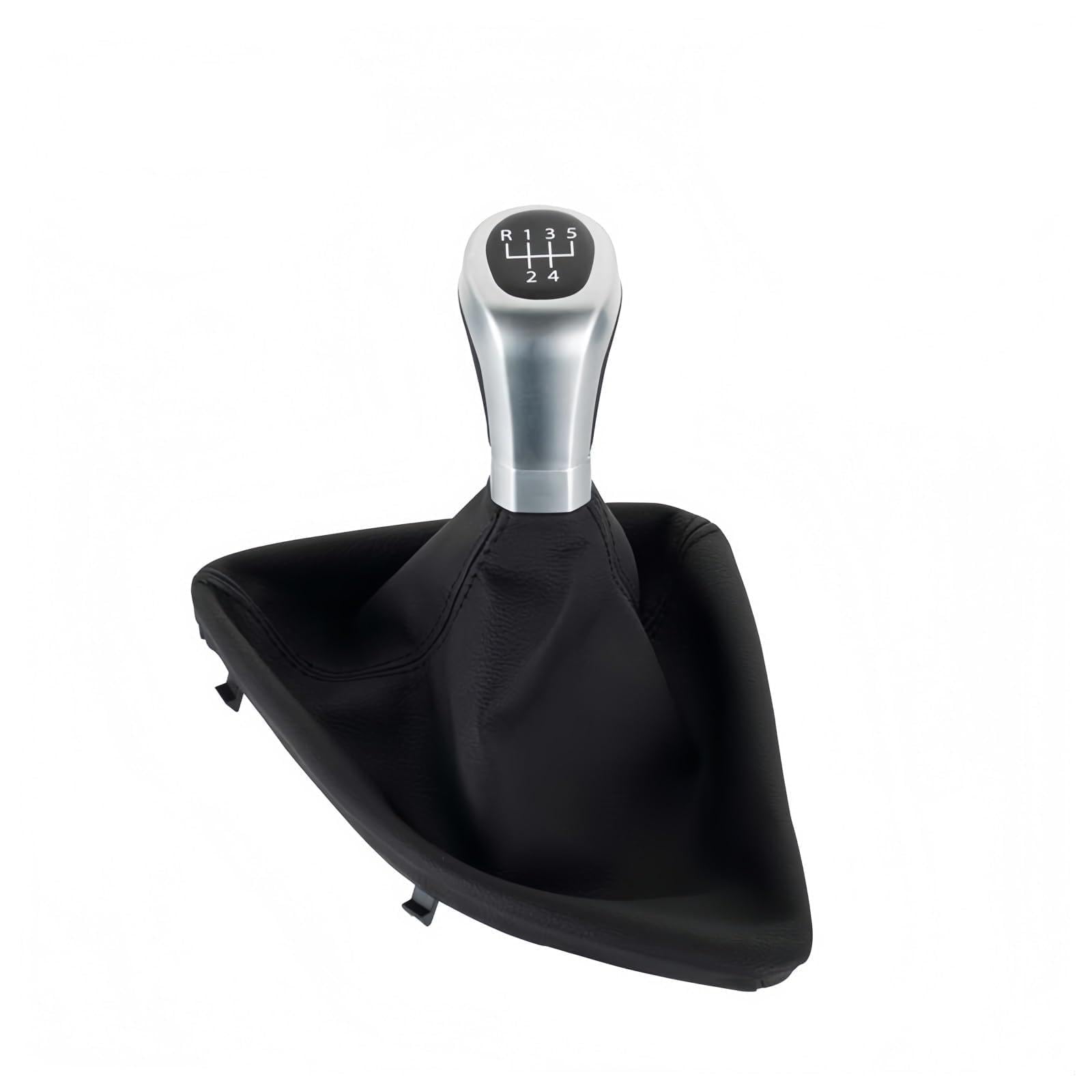 Grozzy Universal Shifter Handle for BMW 1 Series E81 E82 E87 E88 2003-2013 Shift Handball Dust Cover Set(Standard 5-Speed)