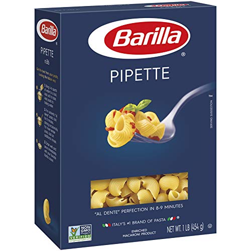 Barilla Pasta, Pipette, 16 Ounce (Pack of 12)