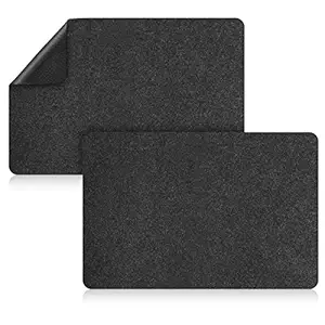 AIEVE Heat Resistant Mat for Air Fryer with Appliance Slider Function, 2 Pcs Coffee Mat Kitchen Heat Resi