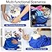 Amkune Cat Carrier Pouch, Bonding Care & Stress-Free Calm, Soft Cat Carrier Bag for Adult Cats 10–20 lbs, Restraint Bag for Vet Visits, Grooming & Everyday Care – Klein Blue
