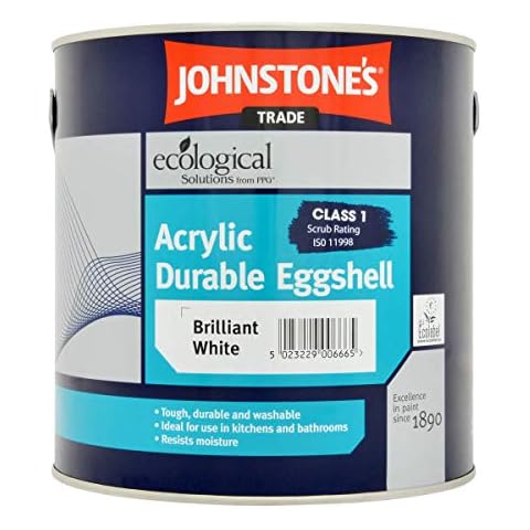 Johnstone's 2.5L Acrylic Eggshell Paint Cover
