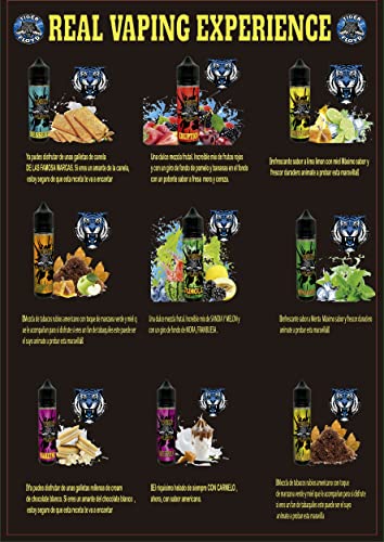 E-Liquid SWEETMEAT | 60ML TPD | TIGERFLOYD | Ohne Nikotin: 0MG | E-Liquid Vaping für elektronische Zigaretten - E… – Bild 4