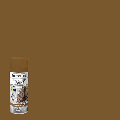 Miniatura 7 de Rust-Oleum 314061-6PK - Aerosol para revestimiento de accesorios para techos, 12 onzas, cedro, paquete de 6