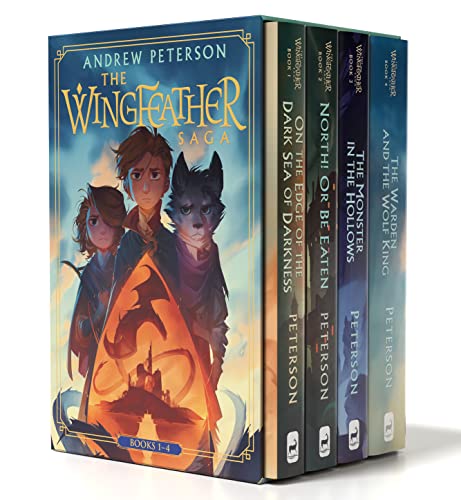 Wingfeather Saga Boxed Set: On the Edge of the Dark Sea of Darkness; North! Or Be Eaten; The Monster in the Hollows; The Warden and the Wolf King (The Wingfeather Saga) - Image 2