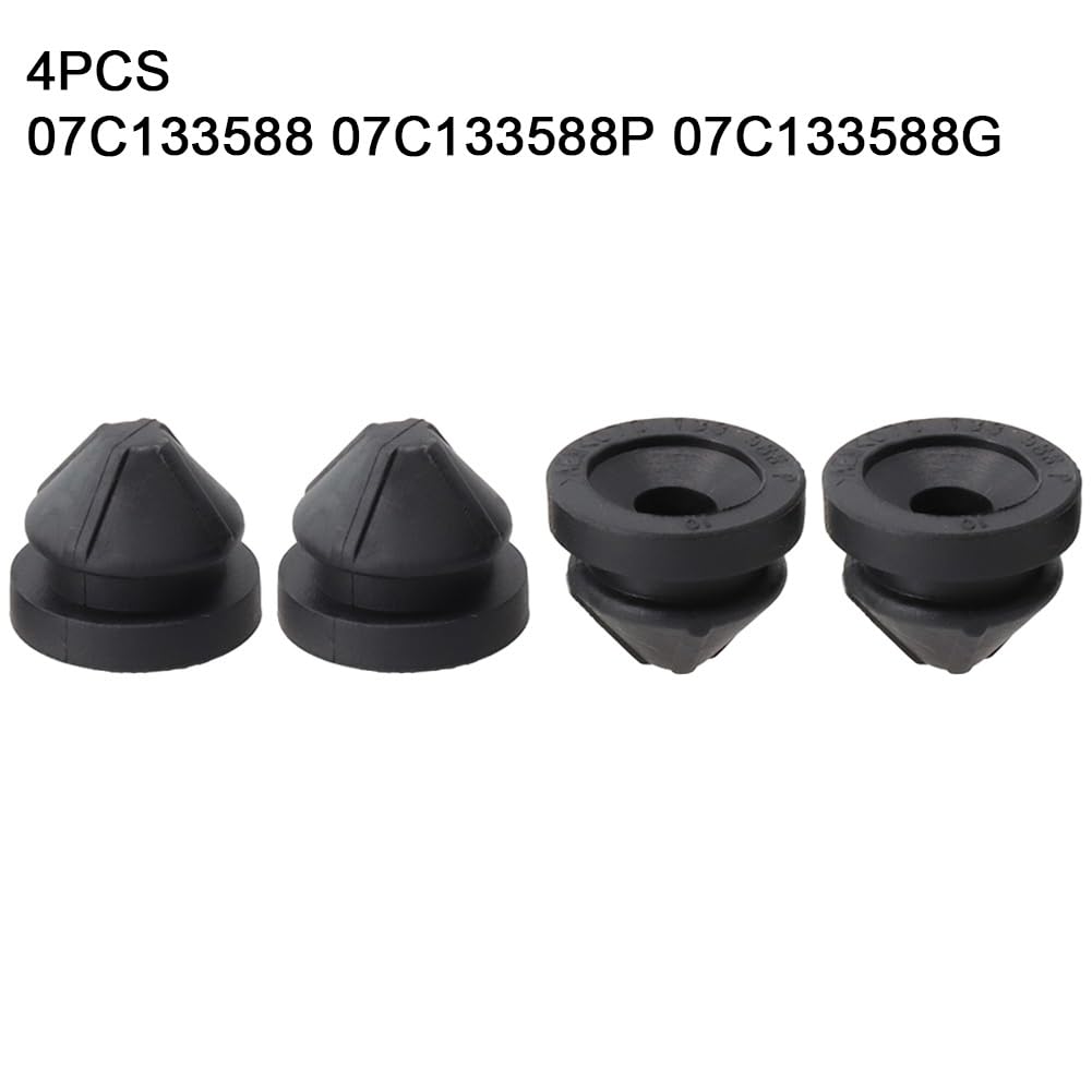 4Pcs Gummi Luftfilter Gehäuse Shell Tülle Motor Abdeckung Puffer 