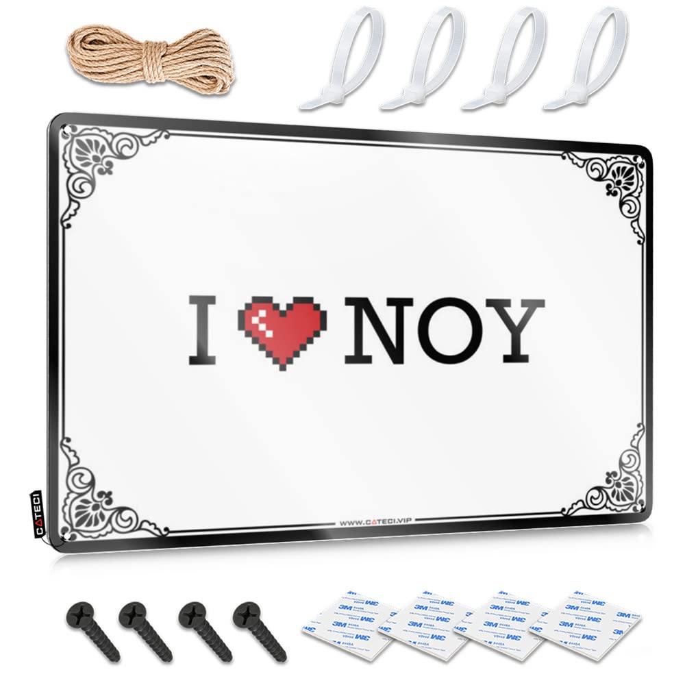 Fzfn Colour Sign Sweet Sweet I Love Noy For Deck - Funny Patio Decor Customizable(30X40cm)