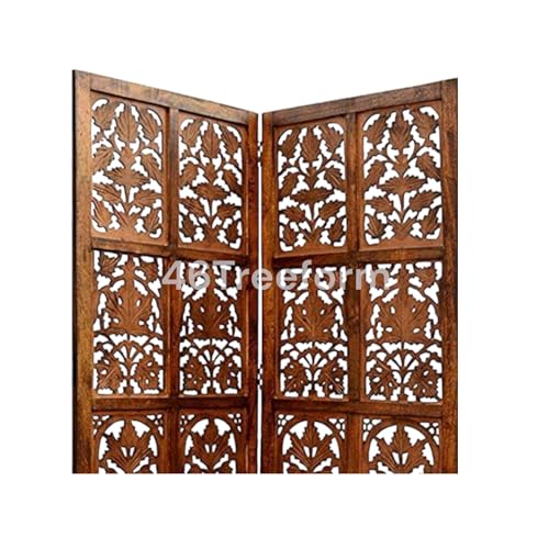 Image of Wooden Room Partition /Screen /Room Divider /Room Separator for Livng Room Bedroom Home Office Restarurant Hallway 20Inches Wide (3 Panel 6 Feet)