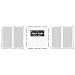 Produktbild Jung Rad 528 WW Smart Radio-Set Stereo Serie CD alpinweiß