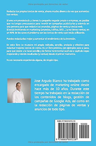 Miniatura 2 de Textos de venta más efectivos Redacta tus propios textos de venta, ahorra mucho dinero a la vez que aumentas tus ventas (Spanish Edition)