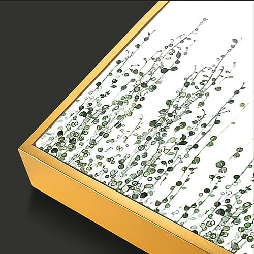 Boho plant canvas feuilles impressions sur toile texturée - 5