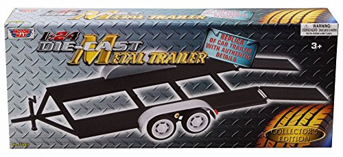Trailer Car Carrier a escala 1:24 Motormax miniatura 2
