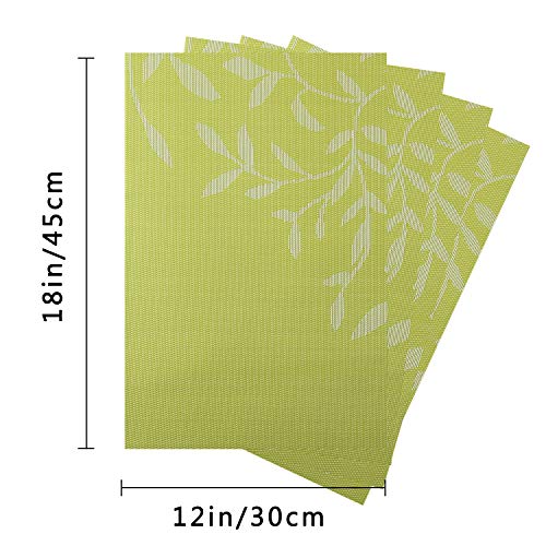 Topfinel Tovagliette Cucina Tovagliette Plastica