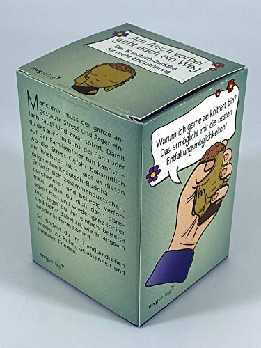 Am Arsch vorbei – der Knautsch-Buddha für mehr Entspannung: Das perfekte Geschenk für Geburtstag, Weihnachten oder zwischendurch. Die Knautschfigur zum SPIEGEL-Bestseller