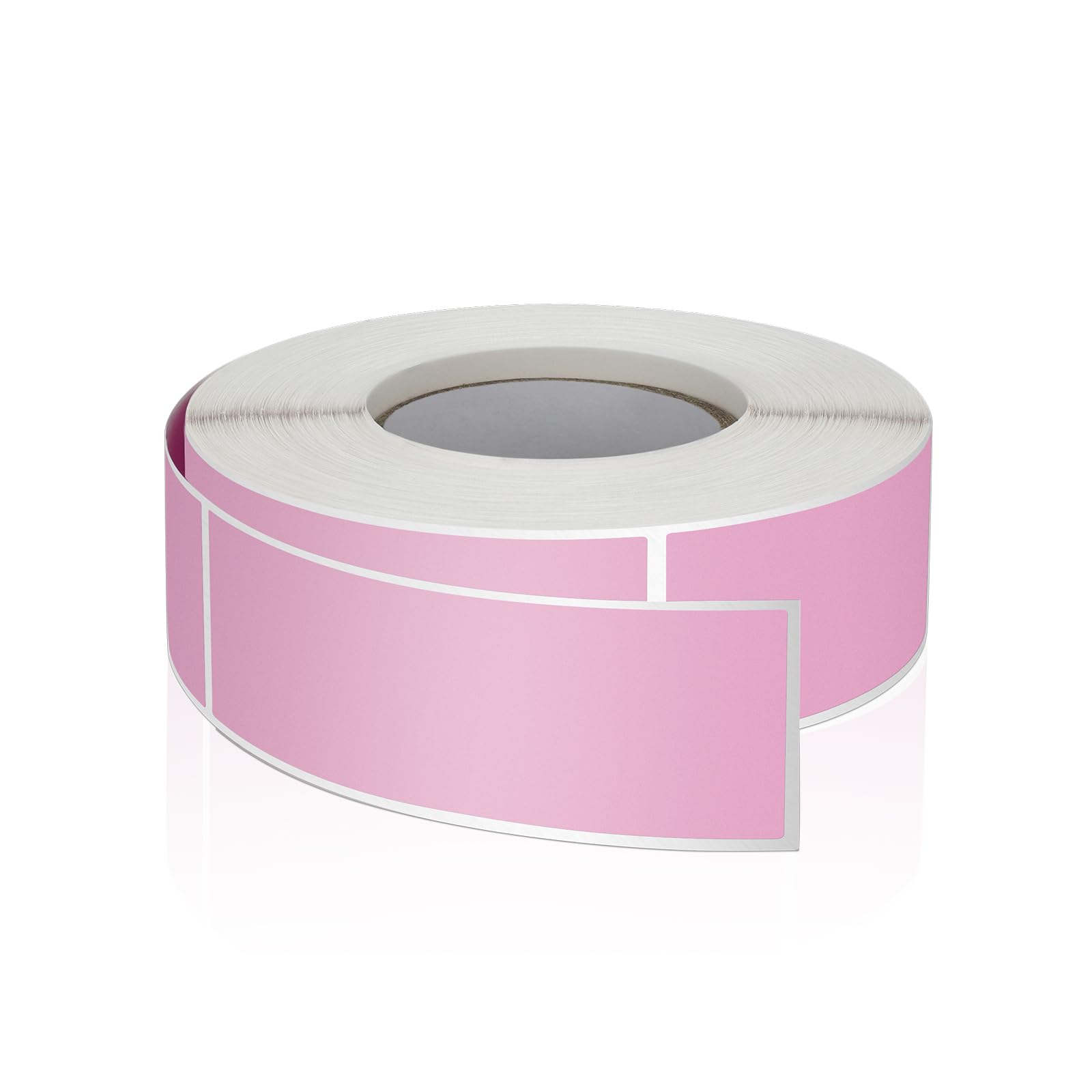 Vinyl Sticker Paper Meitaat Yellow Rectangle Stickers 4 X 2 Inch Color ...