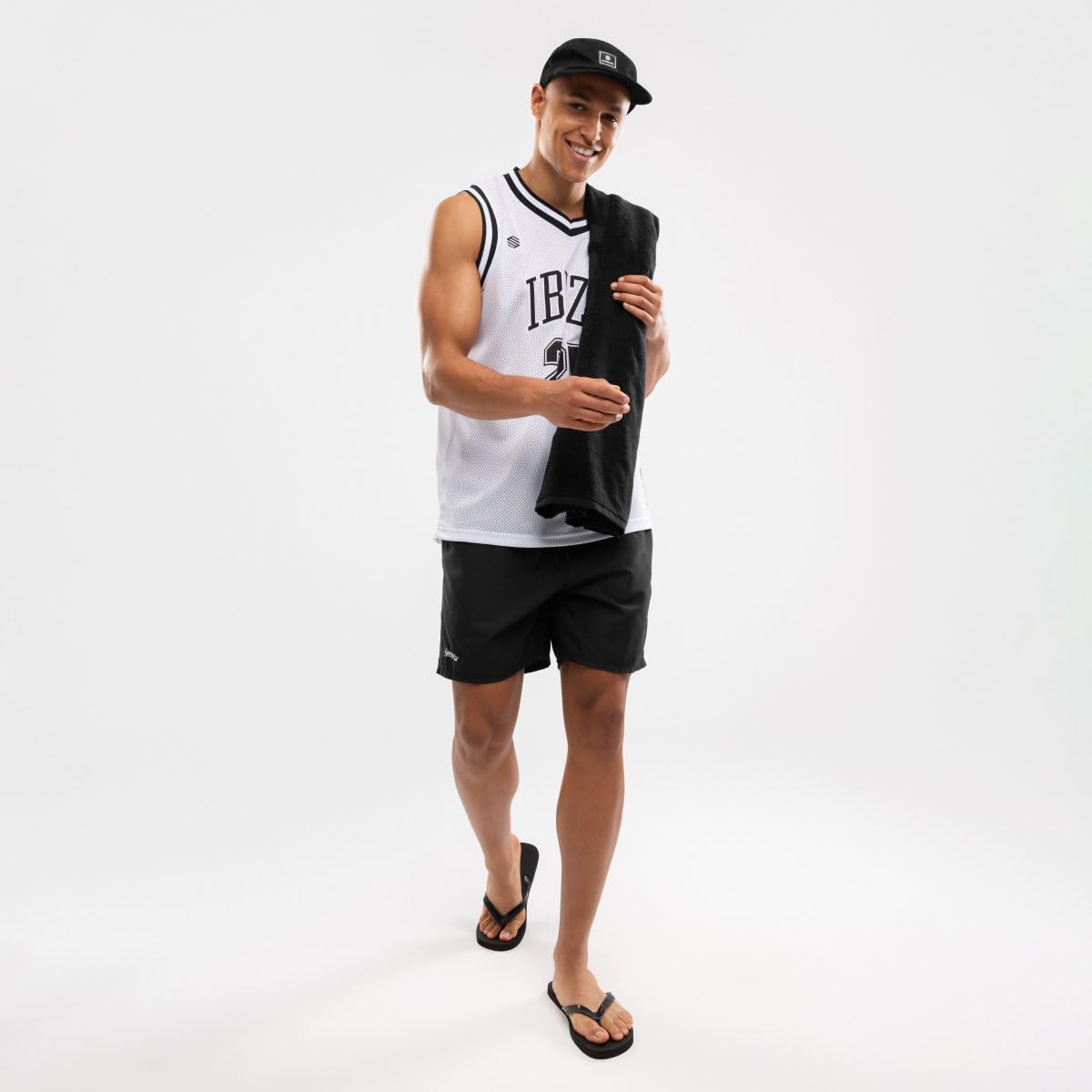 SIROKO Camiseta Baloncesto Ibiza Lifestyle IBZ Pedrera White Blanco