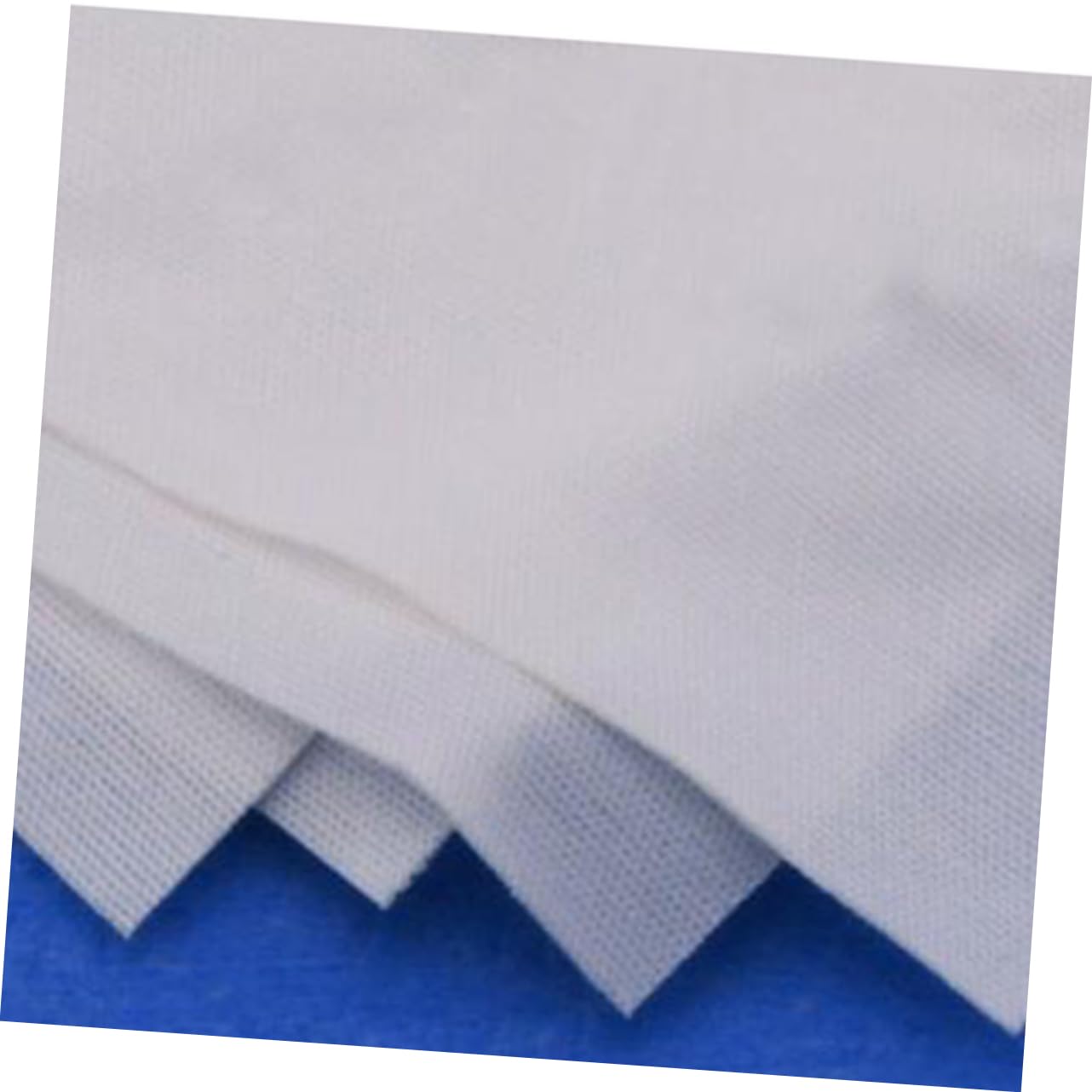 Homoyoyo Paño de Limpieza Antiestático para Superficies Delicadas y Lentes de Cámara, 100 Piezas de Poliéster Blanco para Ensamblaje de Semiconductores y Pantallas LCD/led