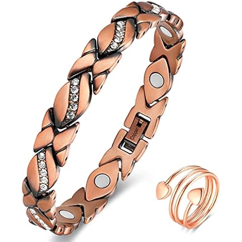 Vicmag Kupfer Magnetarmband für Frauen Cover