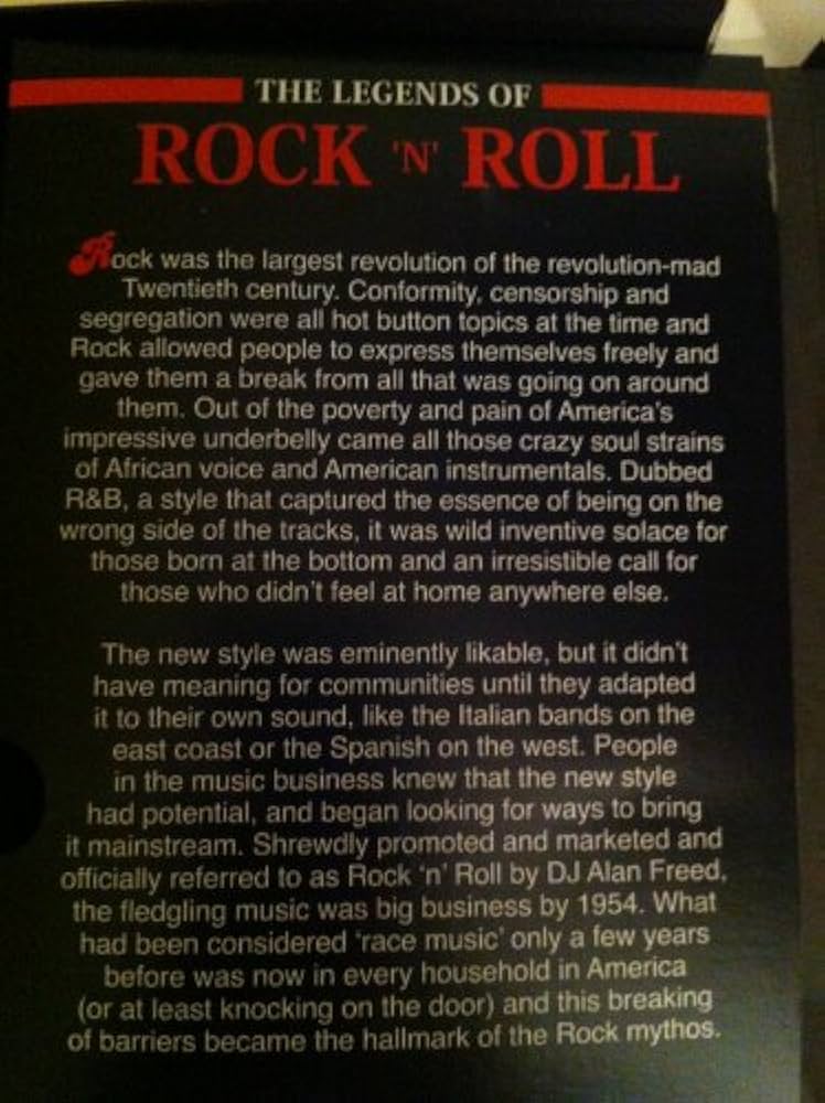 Little Richard, Bill Haley & His Comets, Johnny Cash, The