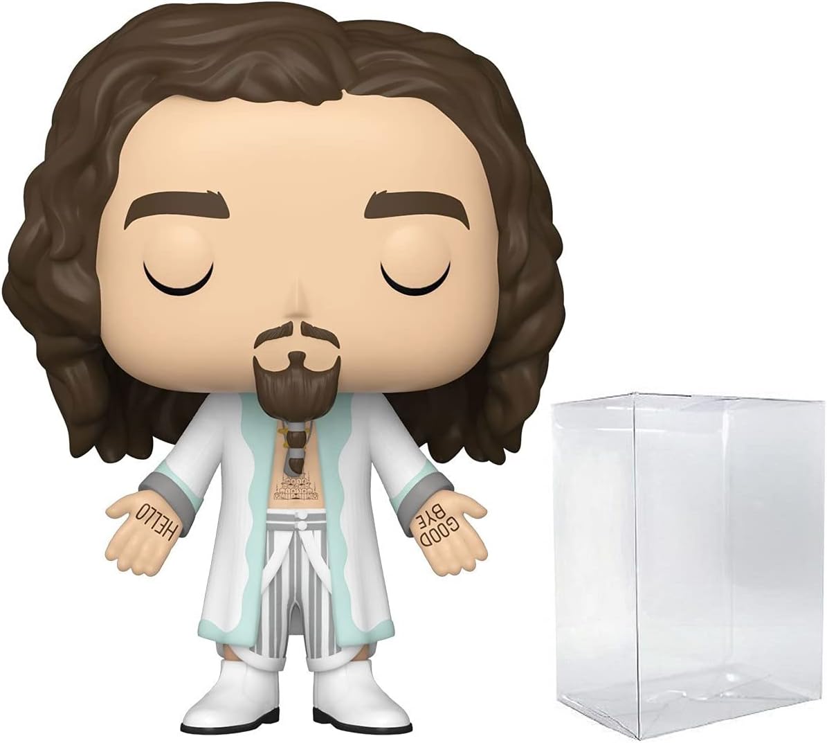 POP Umbrella Academy Series 2 - Klaus Hargreeves Funko Vinyl Figure (Bundled with Compatible Pop Box Protector Case), Multicolor, 3.75 inches
