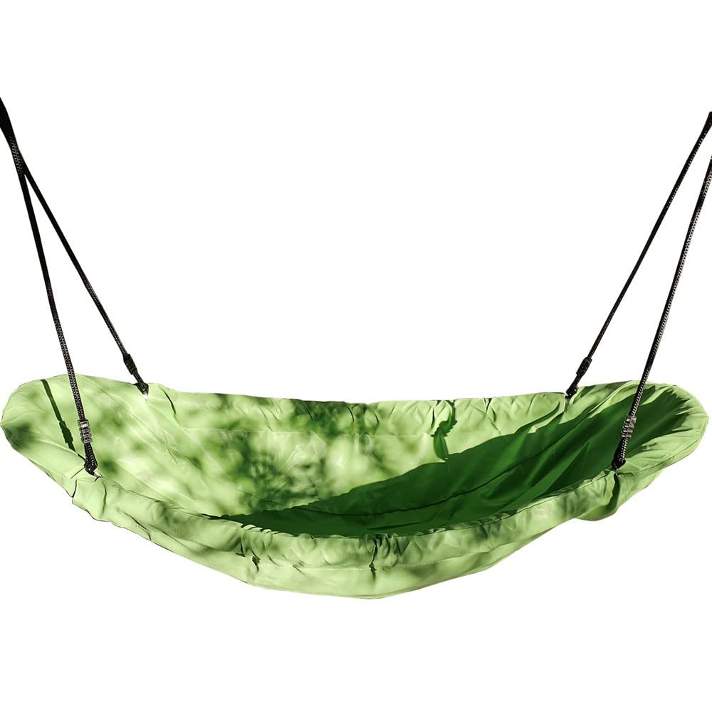 Large Boat Swing 66"-Hanging Hammock Lounger Platform Porch Tree Swing for Backyard Beach Park Playground Teens and Adult