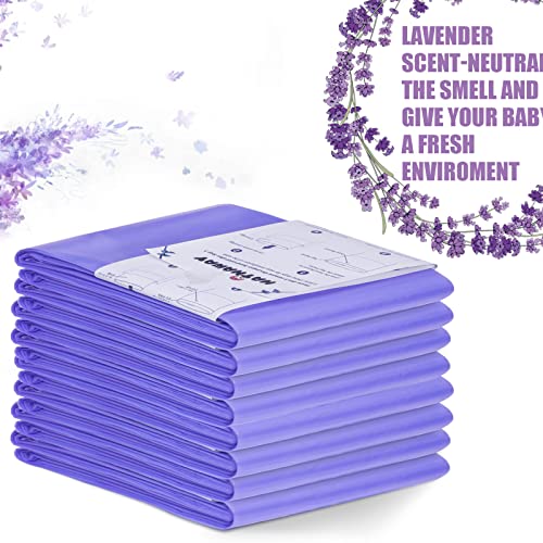 Refills Compatible With Dekor Plus Diaper Pail Refills 8 Pack Diaper Pail Liners With Lavender Scent #TOP1