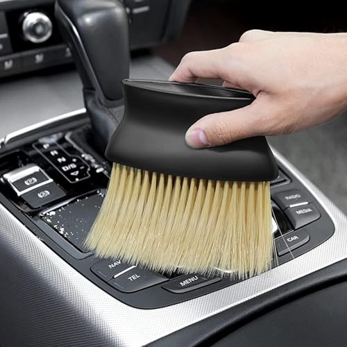 Image of COFENDY 6 PCS - 3in1 Vacuum Microfiber Car Duster Kit|Interior & Exterior Cleaning Detailing Tool|Scratch & Lint Free, Pollen Removing|Car Extendable Long Car Duster (6 PCS Car), Multicolour