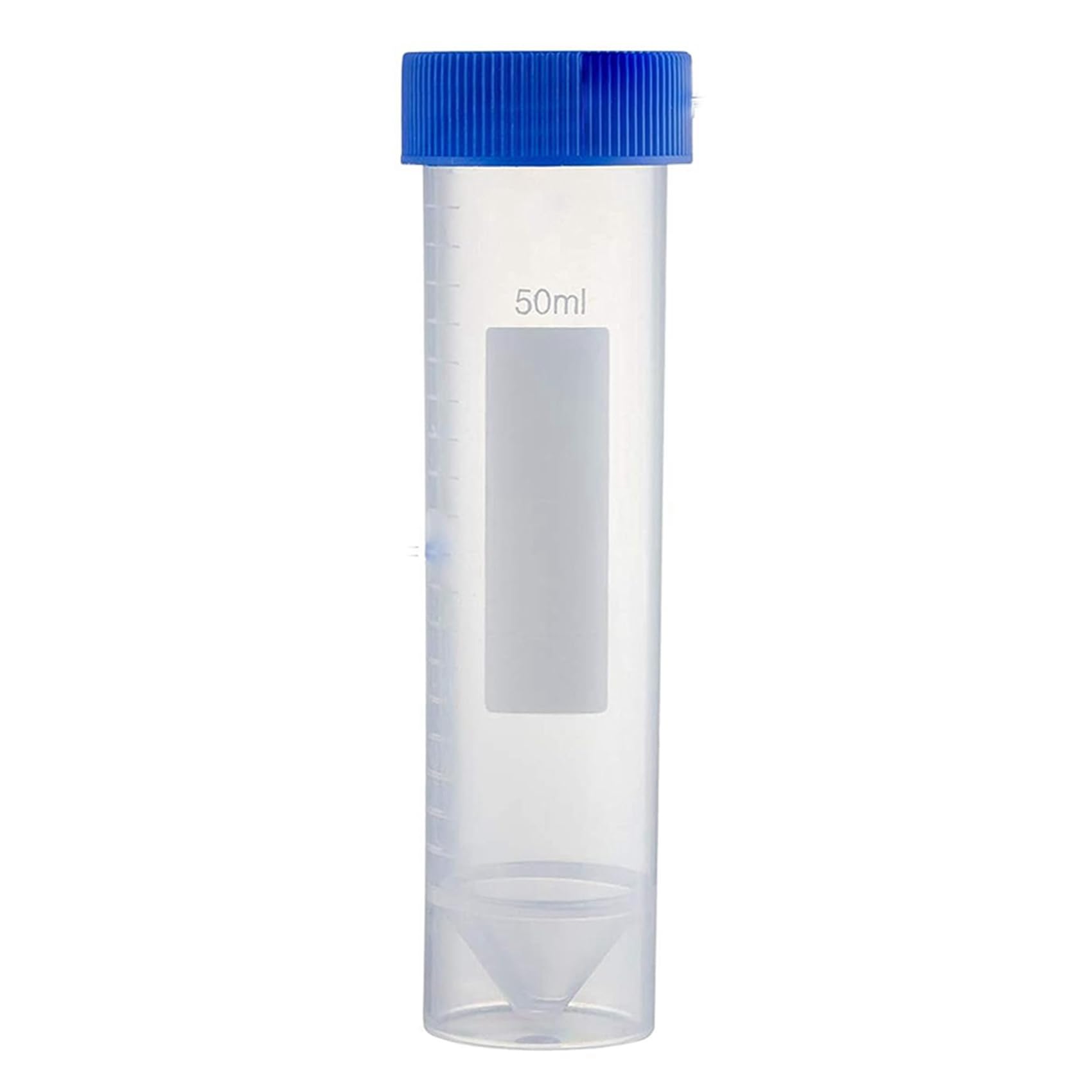 Tubos de Centrífuga Autónomos de 50 Ml, [Paquete de 150] Tubos de Ensayo de Plástico con Tapones de Rosca, Tubos de Ensayo Estériles de 50 Ml con Tapas