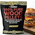 Kona 100% Hickory Smoker Pellets, Intended for Ninja Woodfire Outdoor Grill, 2 lb Resealable Bag