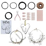 BoFUN Wreath Craft Kit for Teens& Adults Women...