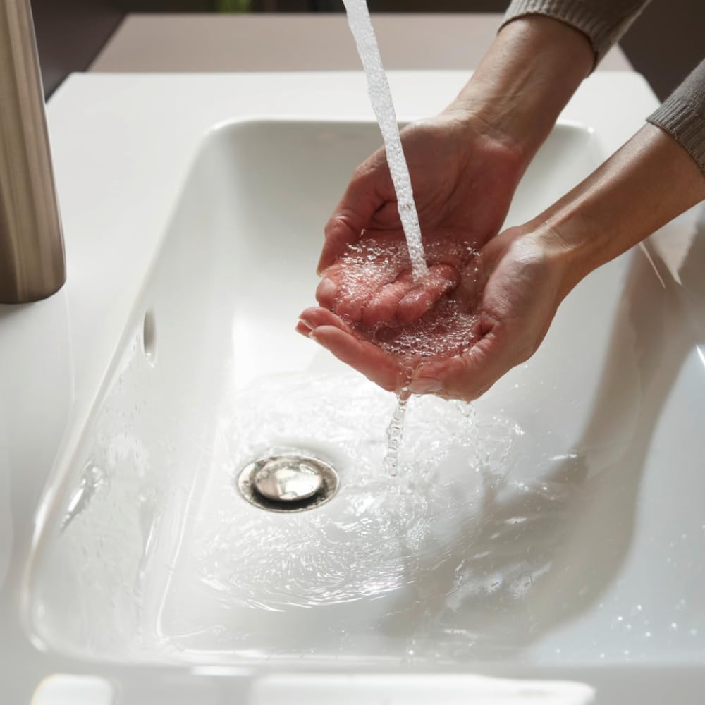 hansgrohe Push-Open Waste for Basin and Bidet Mixers Brushed Bronze - Image 2