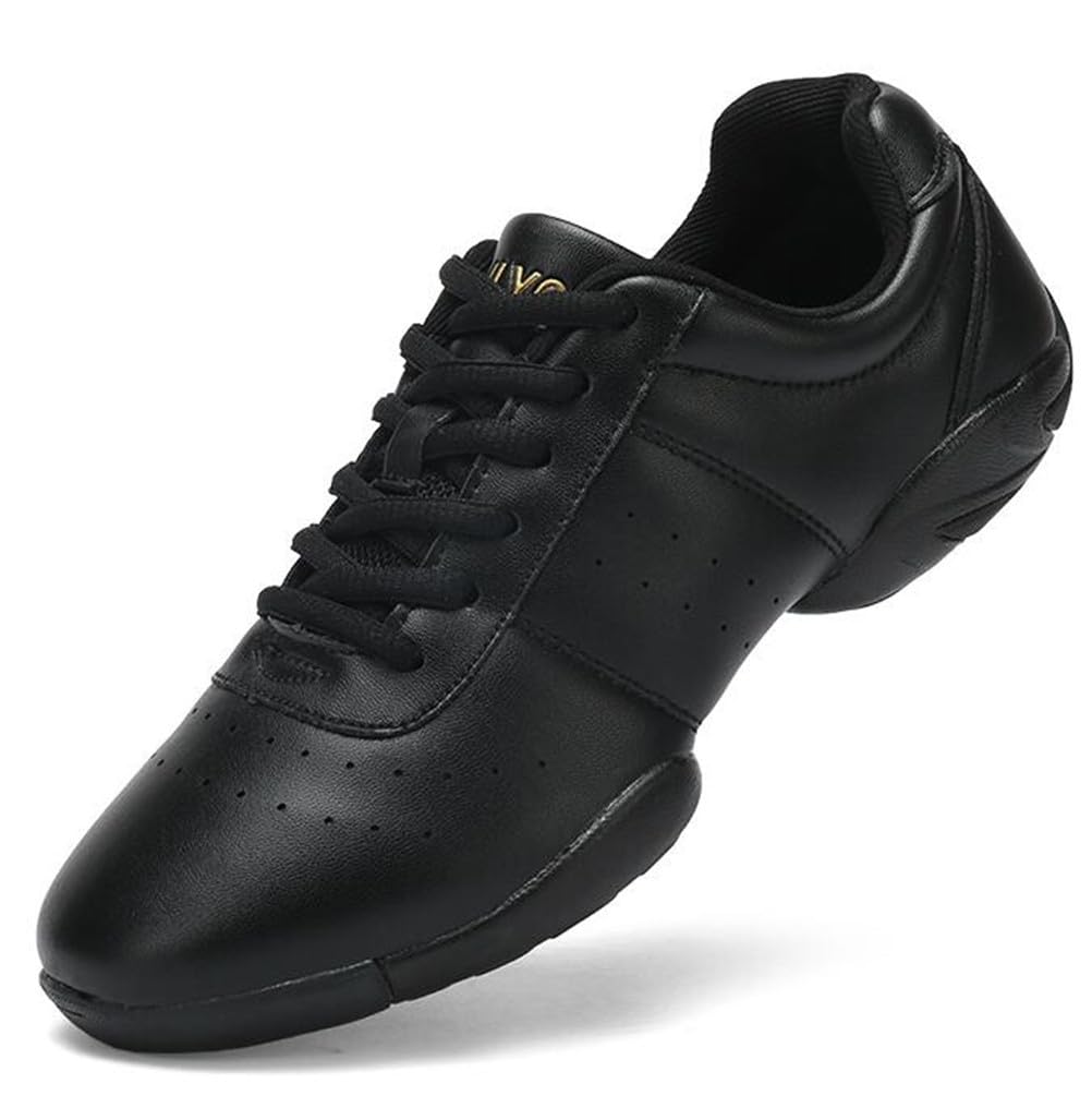 Adult & Youth White Cheerleading Shoes Sport Training Tennis Sneakers Competition Cheer Shoes