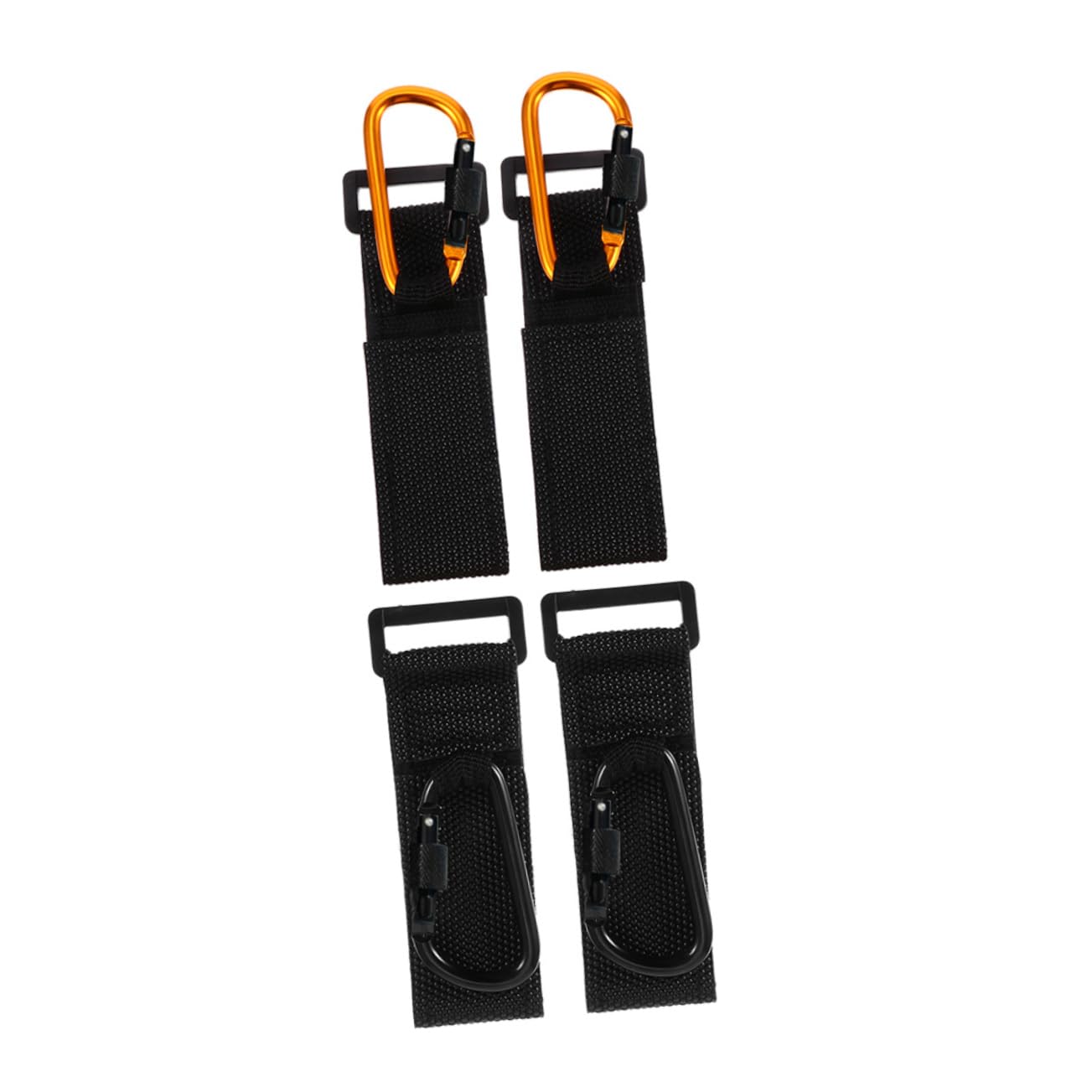 BESPORTBLE 4pcs Stroller Hooks for Bags and Accessories Non Slip Purse Clips with Security Straps Lightweight Design for Easy Portability Fit for Strollers and Shopping Carts