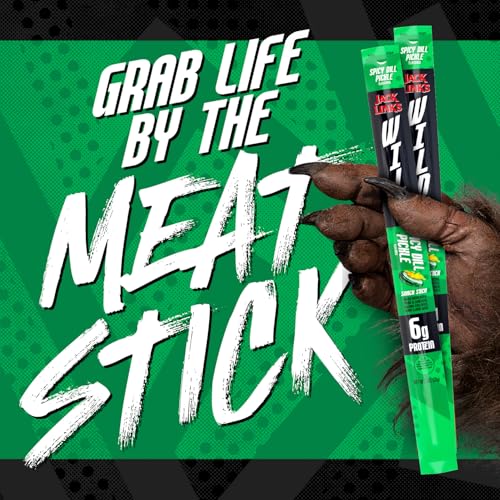Jack Link's WILD Spicy Dill Pickle Meat Sticks - (20 Pack) 1 oz - image 5